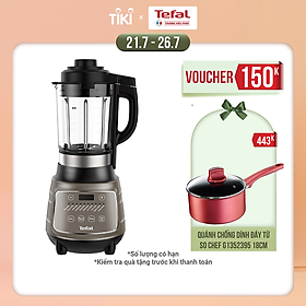 Máy xay sinh tố và làm sữa hạt đa năng Tefal BL967B66- - 1300W - Lưỡi dao với công nghệ Powelix - Hàng chính hãng