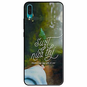 Ốp lưng in cho Huawei Y7 Pro 2019 Mẫu Suýt Nữa Thì