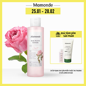 Nước Hoa Hồng Cung Cấp Độ Ẩm Mamonde Rose Water Toner (250ml) 110651204