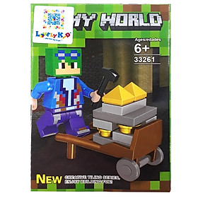 Bộ Xếp Hình Lovely Kid - My World - Khai Thác Mỏ - 33261