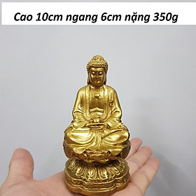 Mua Tượng Phật Tổ toạ đài sen bằng đồng MS17g