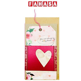Thiệp Valentine 20 x 11 cm - Vinacraft M10 - Mẫu 4