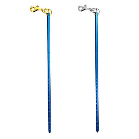 2Pcs Scuba Diving Pointer Stick Tank Banger with Bolt Snap Clip Safety Gear Equipment For Underwater Photograpghy