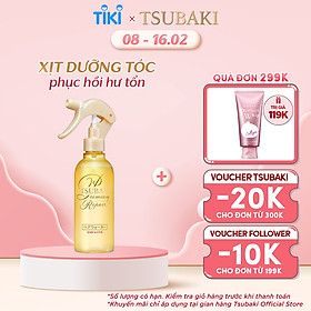 Xịt Dưỡng Tóc Phục Hồi Hư Tổn Ngăn Rụng Tsubaki Premium Repair Hair Water Nhật 220ml