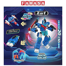 Đồ Chơi Robot Pulis Oai Vệ Biến Hình Và Hợp Nhất 2 Trong 1 - Glory Alliance 660916