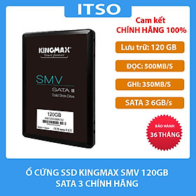 Ổ Cứng SSD 120GB Kingmax SMV32 SATA III - Hàng Chính Hãng