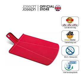Thớt gấp cao cấp Joseph Joseph 600421 - Chop2Pot Plus Folding Chopping Board Large Red