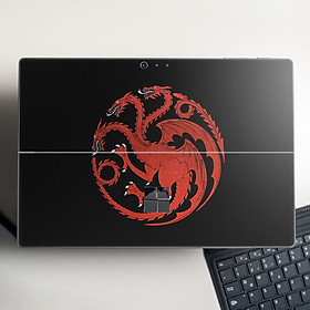 Skin dán hình Game of Thrones cho Surface Go, Pro 2, Pro 3, Pro 4, Pro 5, Pro 6, Pro 7, Pro X - Mã: gotl21 - Surface Pro X