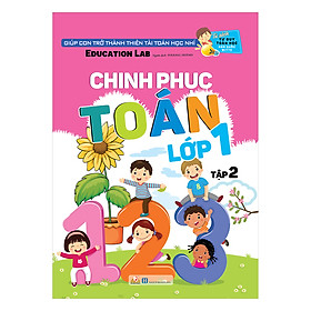 Hình ảnh Tủ Sách Tư Duy Toán Học HQ - Chinh Phục Toán Lớp 1 Tập 2