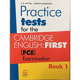 Hình ảnh sách MM Publications: Sách học tiếng Anh - Sách luyện thi - Practice tests for the Cambridge English: First (FCE) Examination