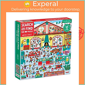 Sách - Winter Chalet 500 piece Search & Find Puzzle by Caroline Dall'Ave (UK edition, paperback)