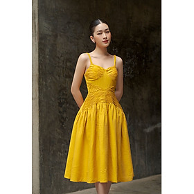 OLV - Đầm Shiny Ruched Dress
