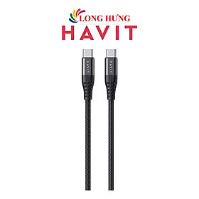 Mua Cáp USB Type-C to USB Type-C Havit 1.2m CB6010 - Hàng chính hãng