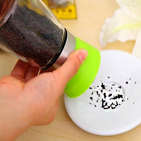 Mua xay tiêu bằng tay hạt nhỏ mịn điều chỉnh được lọ thủy tinh