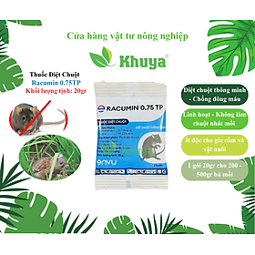 Diệt chuột thông minh Racumin 0.75 TP 20gr