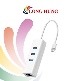 Mua Cổng chuyển đổi TP-Link USB Type-C 3-Port Hub & Gigabit Ethernet Adapter UE330C - Hàng chính hãng