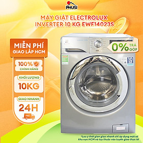 Mua Máy Giặt Cửa Ngang Inverter Electrolux EWF14023S (10.0Kg) - Xám Bạc - Hàng Chính Hãng