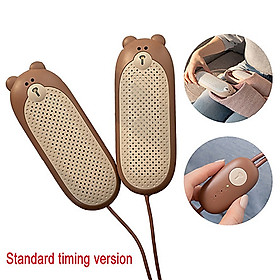 Máy sấy giày di động Tiêu chuẩn / Khử trùng Hai phiên bản Máy sấy giày điện gia dụng Mini USB Điều khiển nhiệt độ không đổi với bộ hẹn giờ