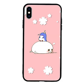 Ốp Lưng Viền TPU cho điện thoại Iphone Xs Max - Couple 07