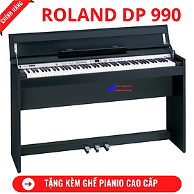 Mua Đàn Piano Điện Roland DP 990+ Tặng Kèm Ghế Piano Cao Cấp + Khăn Phủ Đàn