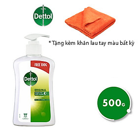 Nước rửa tay diệt khuẩn Dettol - Chai 500g