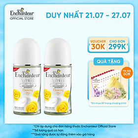 Combo 2 Lăn khử mùi trắng da Enchanteur Charming 50ml/ Chai