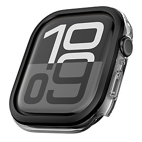 Mua Ốp Case PC Trong Suốt Viền Màu cho Apple Watch Series 10 Size 42mm/46mm - Hàng Chính Hãng