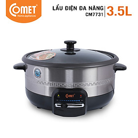 Mua Nồi Lẩu Điện Comet CM7731 - Hàng Chính Hãng - Xám