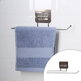 Stainless Steel Kitchen Toilet Paper Holder Self Adhesive Rack Stand Storage