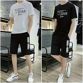 Mua Đồ Bộ Nam Quần Áo Thể Thao In Chữ Futuar (45-70Kg) Mùa Hè Chất Thun  Lanh Mặc Mát /Đồ Bộ Thể Thao Nam/Set Bộ Quần Áo Thể Thao Nam/Đồ Bộ Mặc