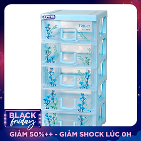 Tủ Tomi-S 5 Ngăn Duy Tân 1136/5 - Giao Màu Ngẫu Nhiên