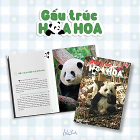 [Sách Ảnh] Gấu Trúc Hoa Hoa - Panda HuaHua - Amakbooks