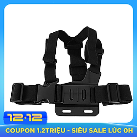 Dây Đeo Ngực Cho Gopro Yicamera SJcam (Đen) - Hàng Nhập Khẩu