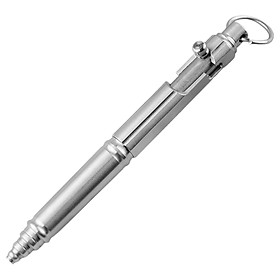 Retro Stainless Steel  Pen Outdoor Ballpoint  Gear Multitool