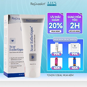 Kem làm mờ sẹo thâm, lấp đầy đầy và phục hồi da Scar Esthetique REJUVASKIN 60ml - AJA'S SKINLAB