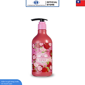Sữa tắm trái cây CC Daily chiết xuất Lựu Đỏ CC Daily Red Pomegranate Brightening Body Wash