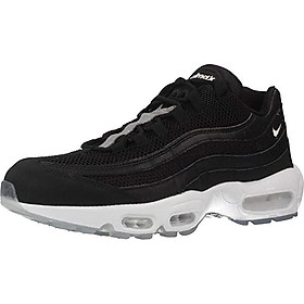Nike AIR MAX 95 PRM Mens Fashion-Sneakers bstn_538416-008_8.5 - Black/Chrome-Black-Off White
