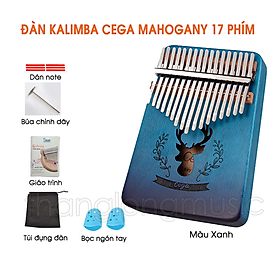 Mua Đàn Kalimba Cega 17 phím gỗ nguyên tấm Mahogany