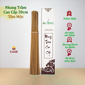 Nhang Trầm Hương An Nhiên Cao Cấp, Hương, Nhang Thờ Cúng Không Chất Tạo Mùi An Toàn Sức Khỏe CC30- 30cm- 100 Que