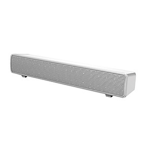 SADA V-103 Speaker Bar Computer Speakers Stereo HiFi Sound Wired Computer Sound Bar Rich Bass USB Powered Soundbar