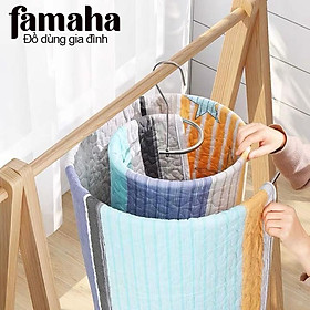 Mua Móc treo chăn mền bằng inox cao cấp không gỉ  móc phơi chăn đa năng FAMAHA