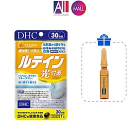 Viên uống chống ánh sáng xanh DHC Lutein blue light protection 30 ngày TẶNG Ampoule chống lão hóa Martiderm (Nhập khẩu)