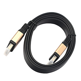 HDMI 2.0 Cable High Speed Gold Plated HMI to HDMI Cord for HDTV PS4 Projector 1m