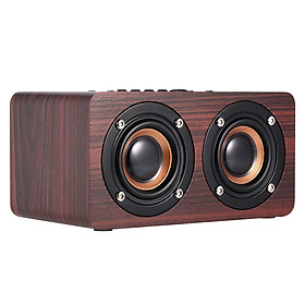Loa Gỗ Bluetooth Siêu Trầm W5