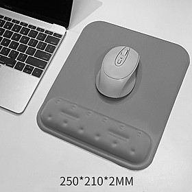 Mua Bàn di chuột kiêm đệm đỡ cổ tay di chuột bằng cao su non  lót chuột máy tính mouse pad