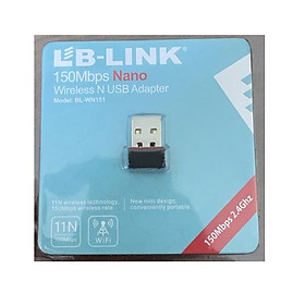 USB thu wifi LB-LINK BL-WN151 Nano - Hàng chính hãng