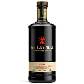 Rượu Gin Whitley Neill Original Handcrafted Dry Gin 43% 700ml