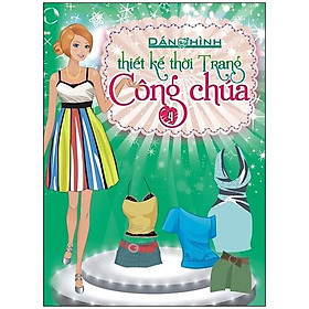 Sách Dán Hình Thiết Kế Thời Trang Công Chúa (Tập 4)