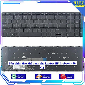 Bàn phím thay thế dành cho Laptop HP Probook 450 G3 - Hàng Nhập Khẩu