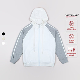 Áo Khoác Nam Việt Pháp Phong Cách Thể Thao, chất liệu cotton khóa kéo tiện lợi 2901